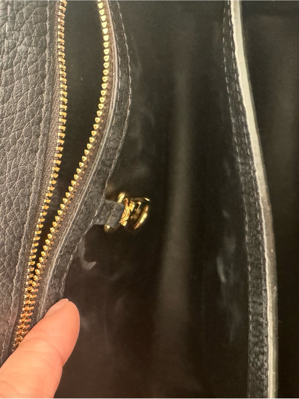 Louis Vuitton Taurillon Leather Fleur de Lys Capucines PM - Picture 4 of 8